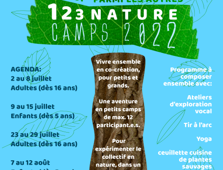 123 Nature, camp 2022